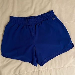 Royal blue DSG athletic shorts
